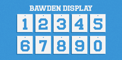 Bawden Font Poster 7