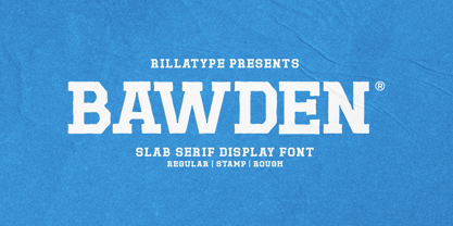 Bawden Font Poster 1