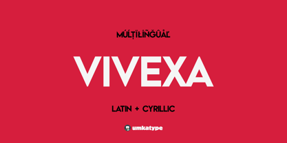 Vivexa Font Poster 9