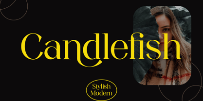 Candlefish Font Poster 1