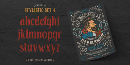 Black Poser Font Poster 14