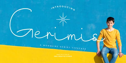 Gerimis Font Poster 1