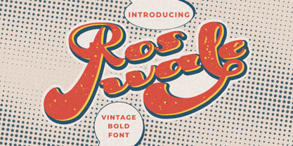 Roswale Font Poster 1