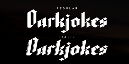 Darkmire Font Poster 5