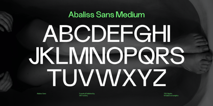 Abaliss Sans Police Poster 7