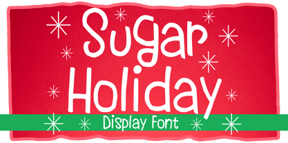 Sugar Holiday Font Poster 1