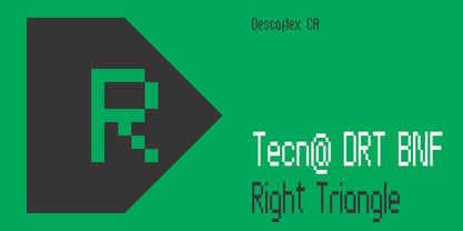 Tecna Dark Up Triangle BNF Fuente Póster 5