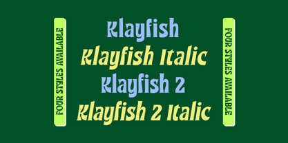 Klayfish Fuente Póster 7