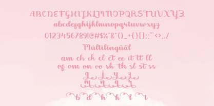 Cute Petite Font Poster 2