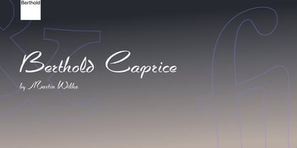 Caprice Font Poster 1