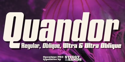 Quandor Font Poster 1