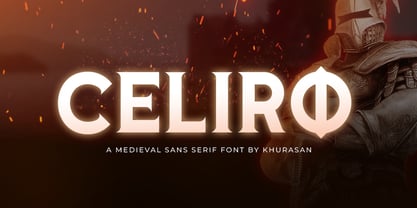Celiro Font Poster 1