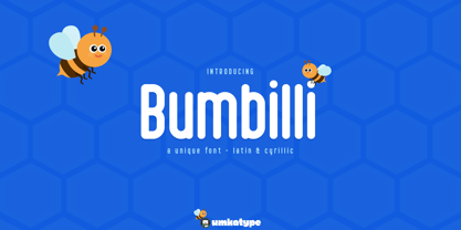 Bumbilli Font Poster 1