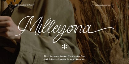 Milleyona Font Poster 1