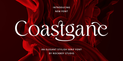 Coastgane Font Poster 1