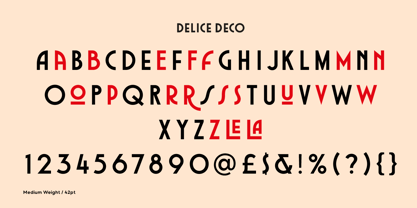 Delice Deco Font Poster 3