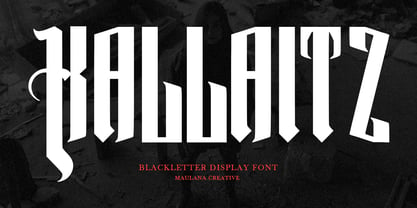 MC Kallaitz Font Poster 1