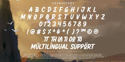 Monthir Font Poster 9