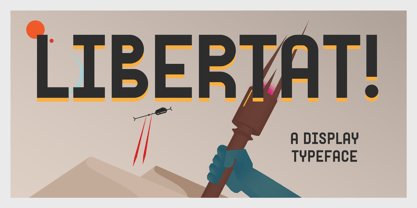 Libertat Font Poster 1