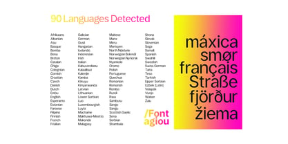 Fontagiou Font Poster 11