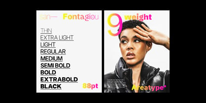 Fontagiou Font Poster 7