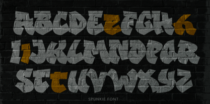 Spunkie Font Poster 3