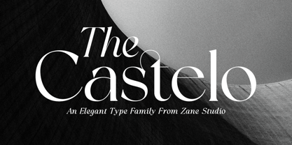 The Castelo Font Poster 1
