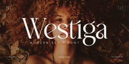Westiga Font Poster 1