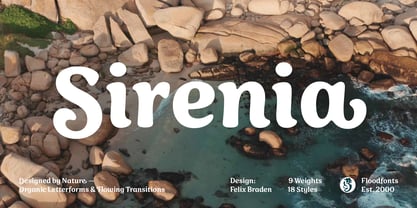 Sirenia Font Poster 1