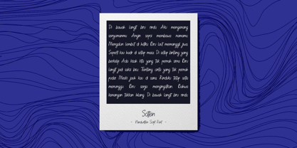 Sotten Font Poster 5