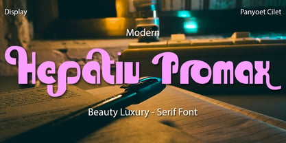 Hapatiu Promax Font Poster 1