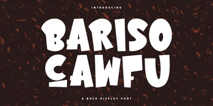 Bariso Cawfu Font Poster 1