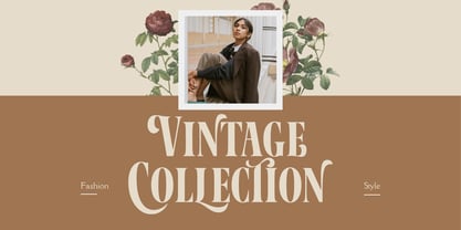 Vintageria Elegance Font Poster 10