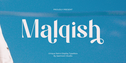 Malqish Font Poster 1