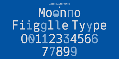 Mono Figle Font Poster 3