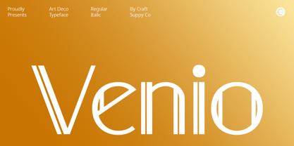 Venio Font Poster 1