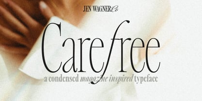 Carefree Font Poster 1