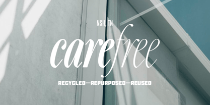 Carefree Font Poster 11