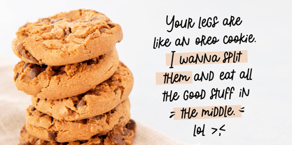 Andra Cookie Font Poster 4