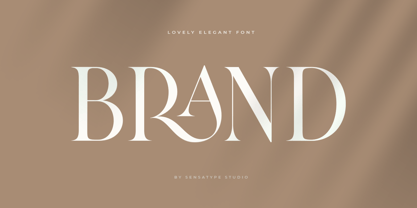 Brand SS Font Poster 1