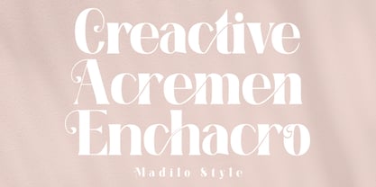 Adoloen Font Poster 9