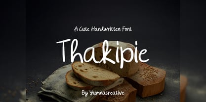 Thakipie Font Poster 1