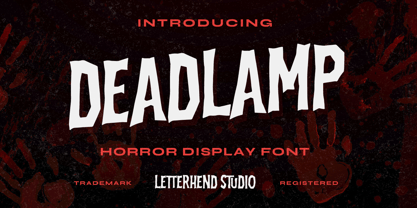 Deadlamp Font Poster 1