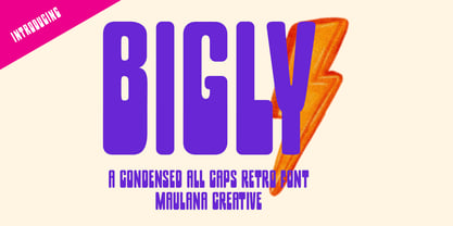 MC Bigly Font Poster 1