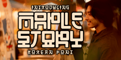 Maple Story Font Poster 1