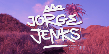 Jorge Jenks Font Poster 1