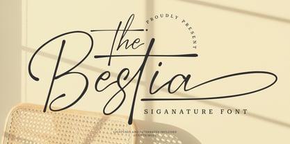 Bestia Font Poster 1