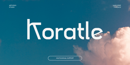 Koratle Font Poster 1