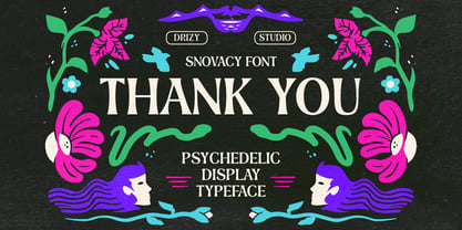 Snovacy Font Poster 10