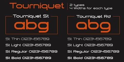 Tourniquet Font Poster 6